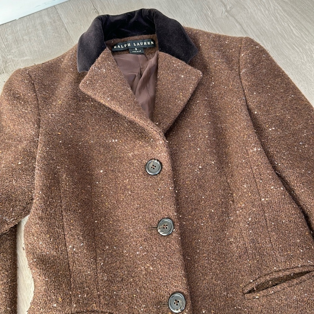 Wool and cashmere blazer by Ralph Lauren